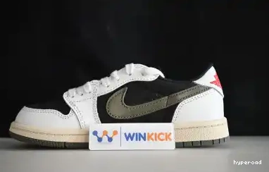 Hyperoad X PS TRAVIS LOW SCOTT AIR 'OLIVE' JORDAN 1 OG (Kids!) 0505